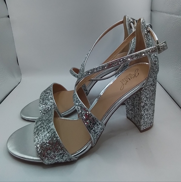 JEWEL BADGLEY MISCHKA Cook Block Heel  Sandal SZ 11 - Picture 5 of 7